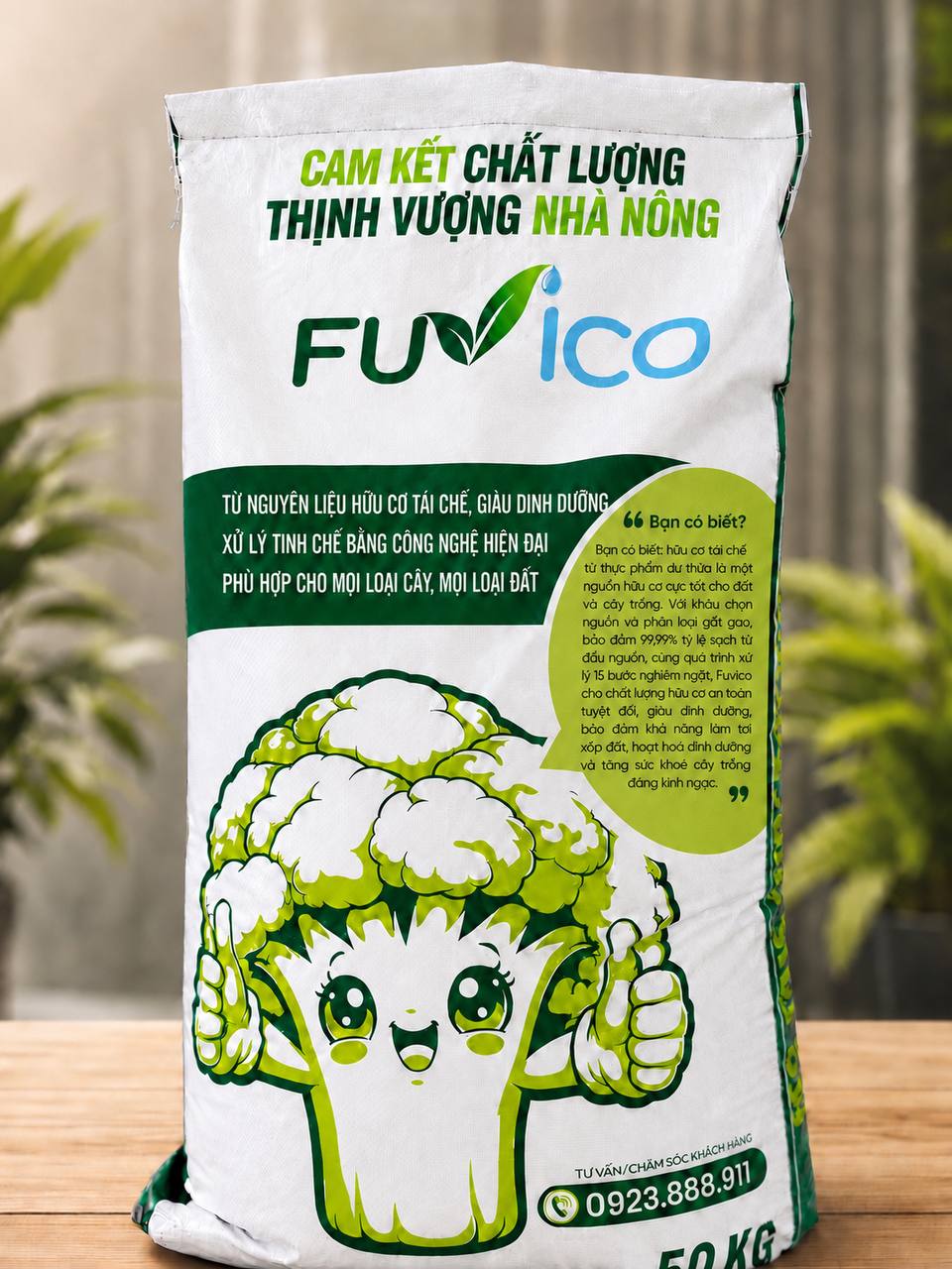 Phân bón hữu cơ SICOBI 20% OM - FUVICO